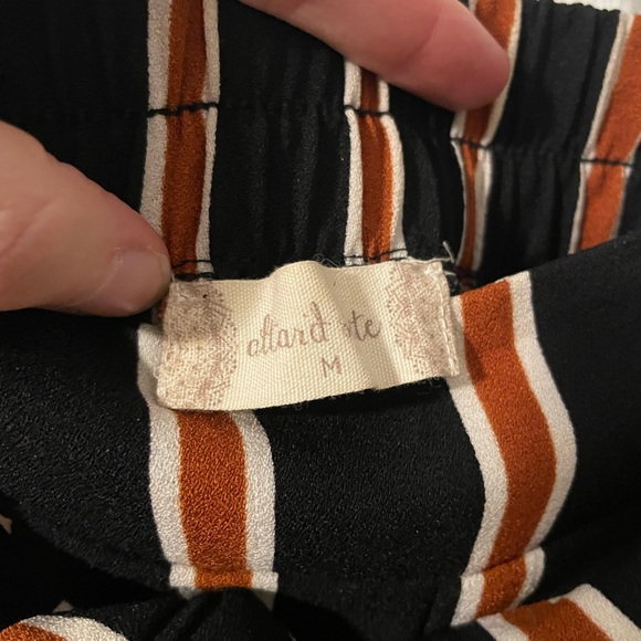 High waist wide leg tie front pants | Altard State - Picture 3 of 3